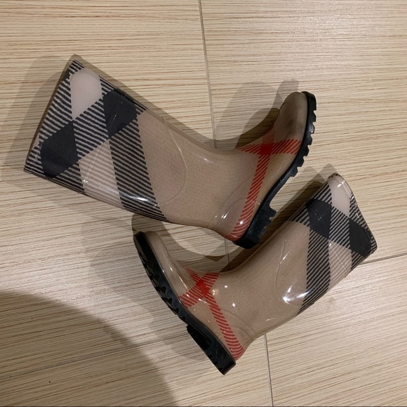 Burberry Rain Boots - Picture 1 of 7